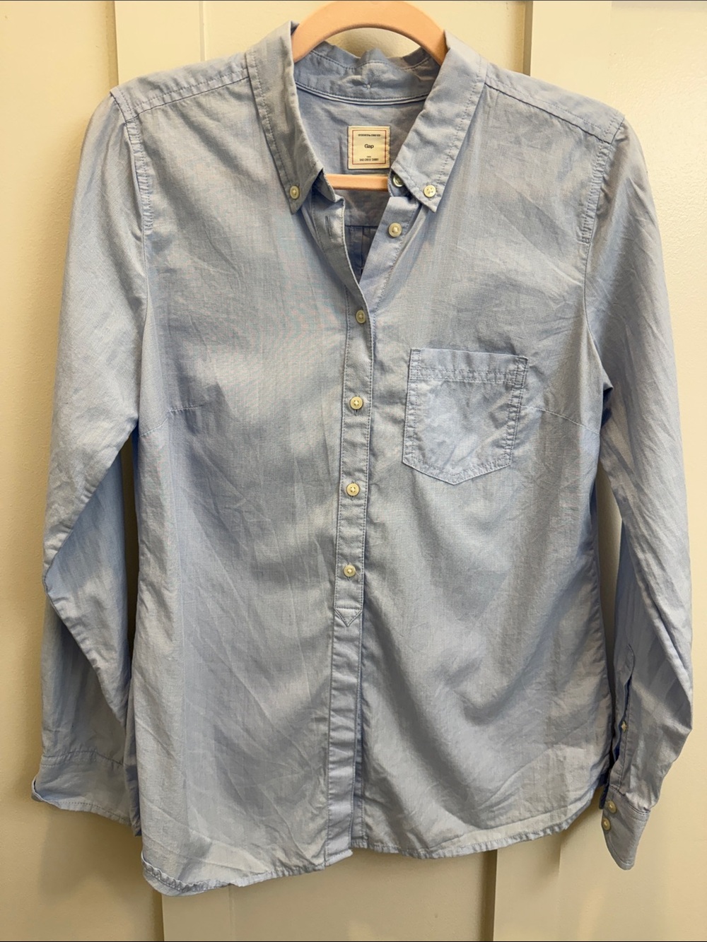 GAP Light Blue Button-Down Shirt